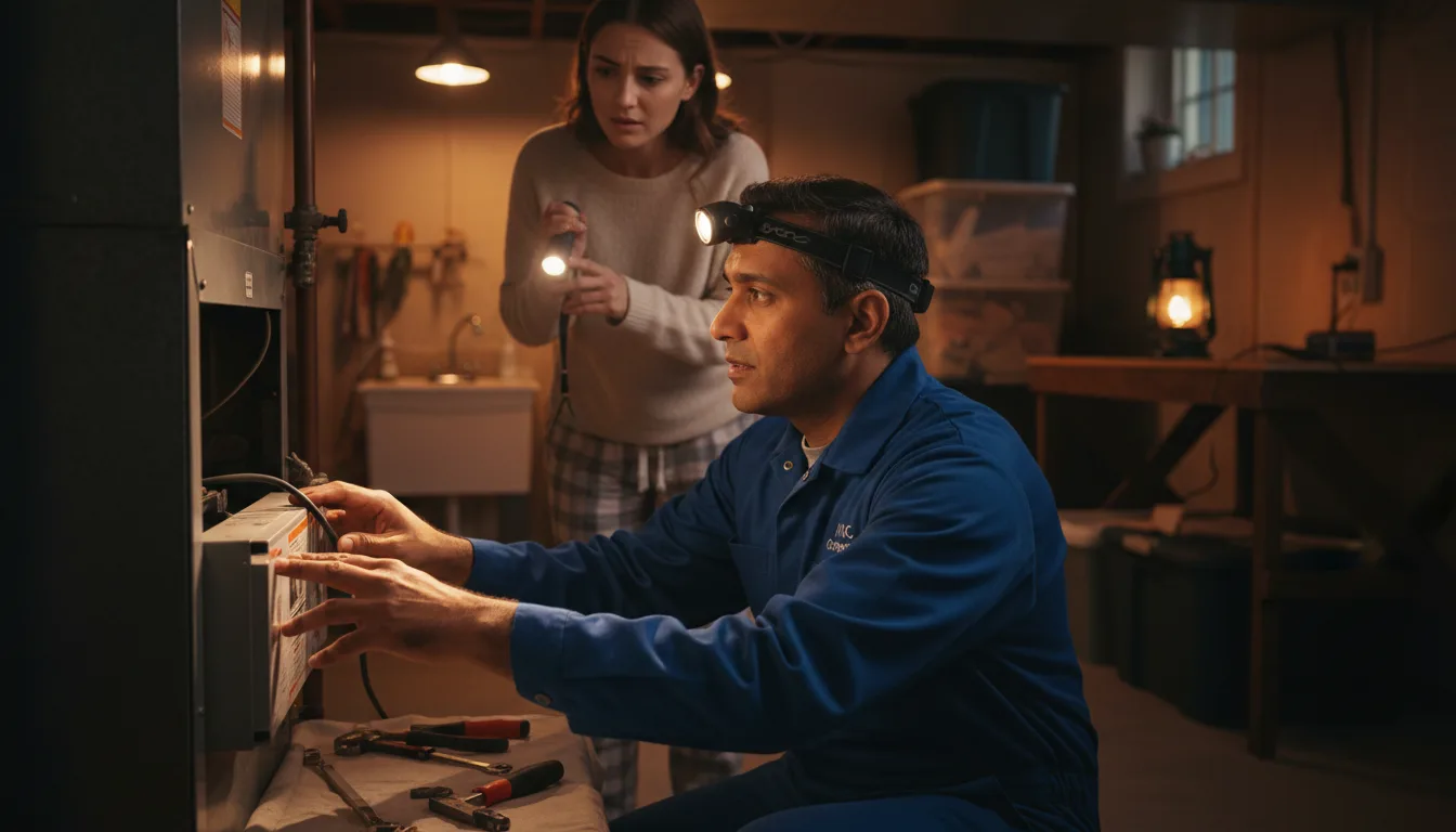 Emergency HVAC Repair in Hustle, VA near me · HVAC